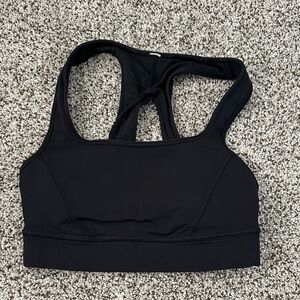 Lululemon Women's Black Sports Bra